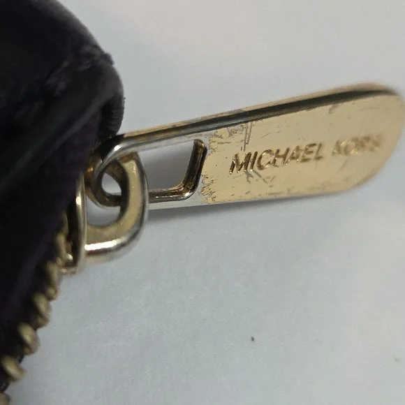 Michael Kors Eggplant Purple Leather Wallet - Picture 5 of 7